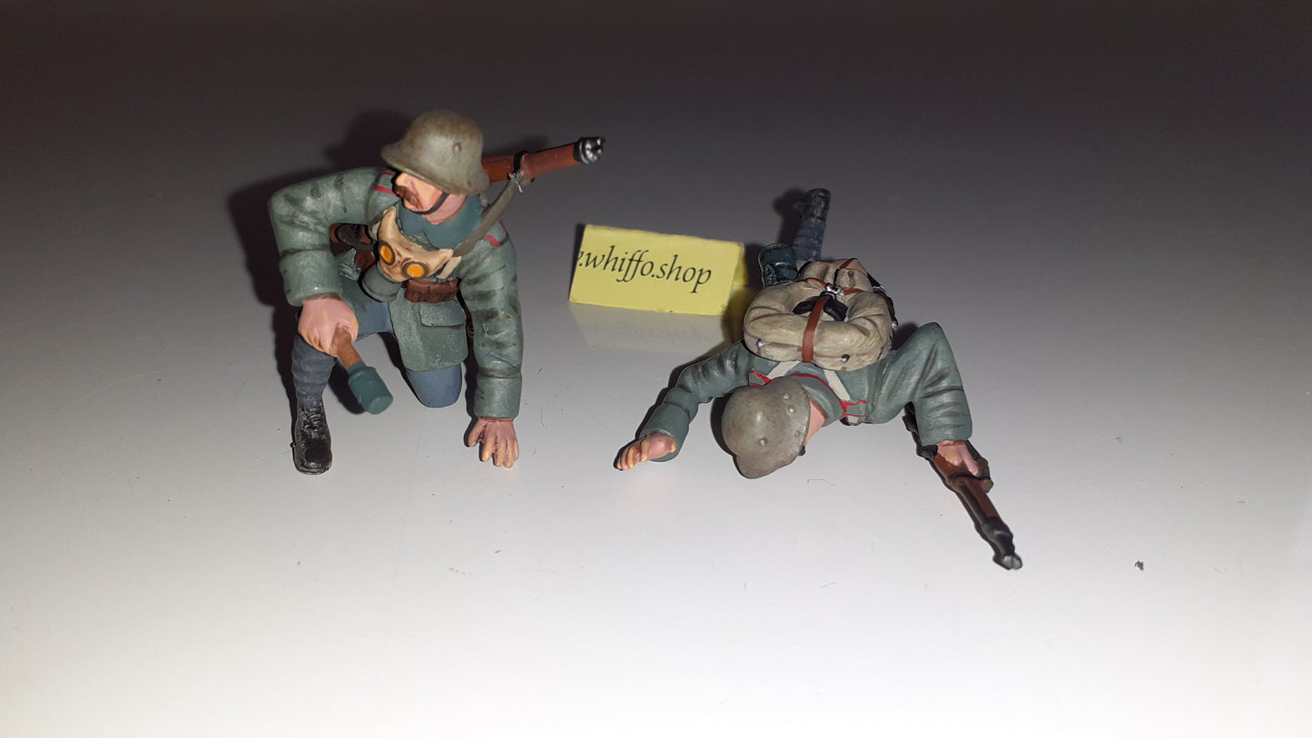 Britains 23090 ww1 German Infantry Forward boxed 1:32 2015 S1