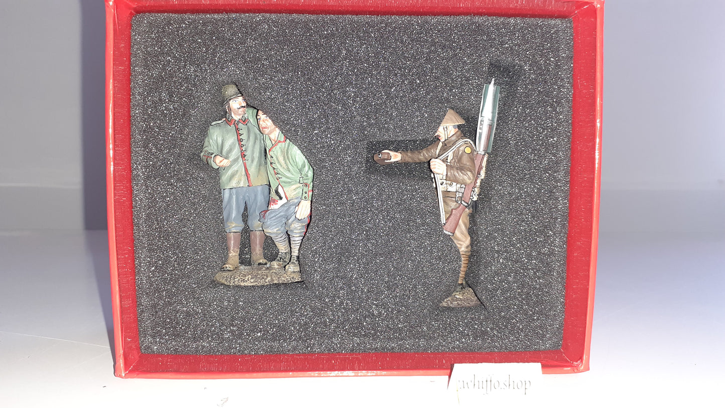 King and country Ww1 Have A Drink British German Infantry boxed 1:30 S7 Fw164