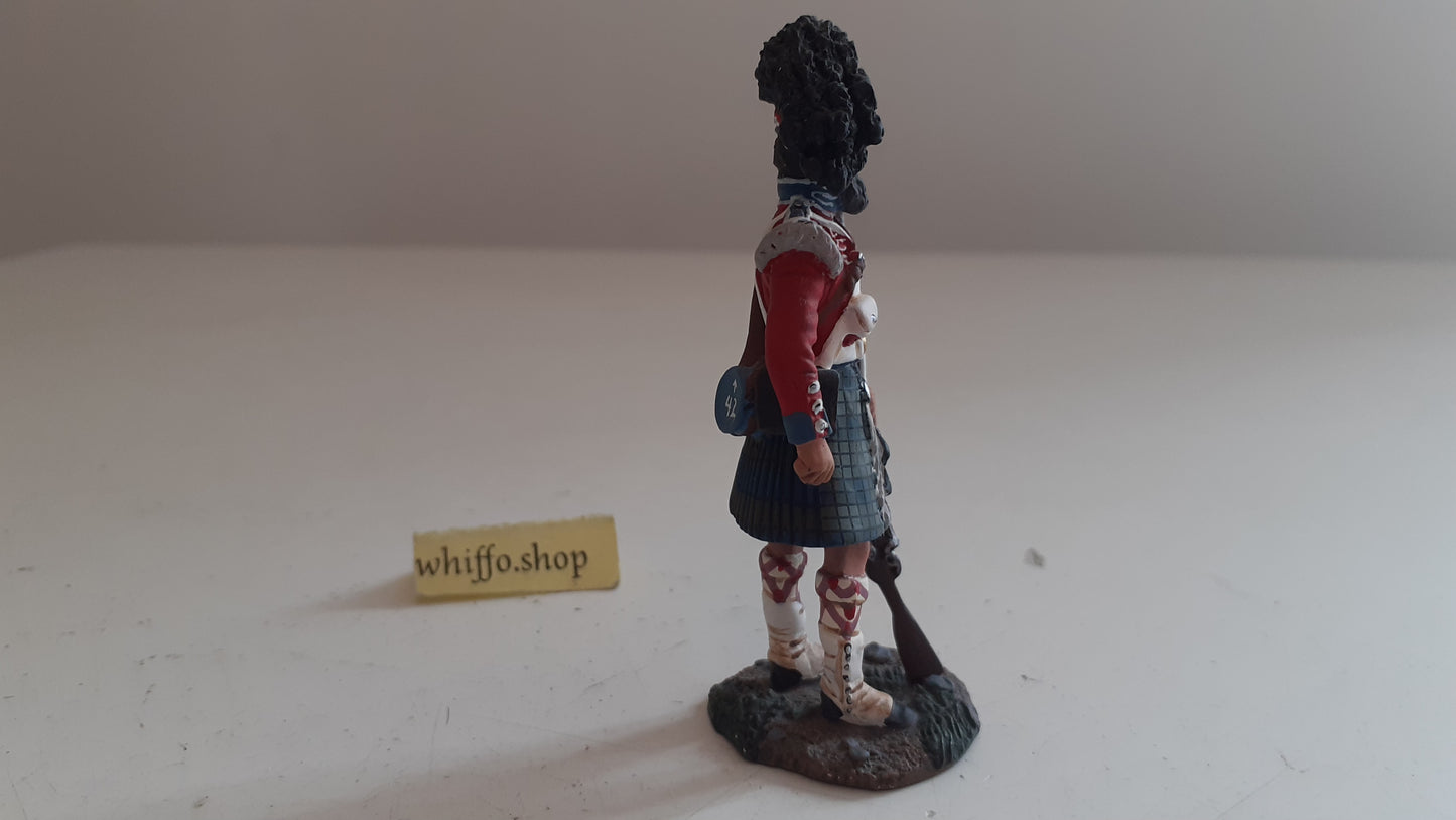 Britains 10001 museum collection black crimean war Highlander metal boxed s8