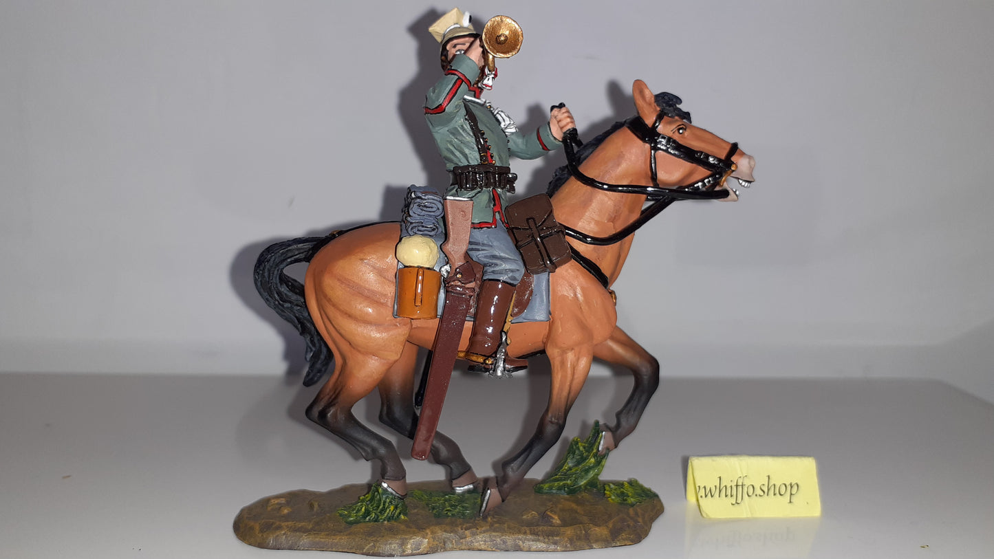 King and country ww1 German Uhlan Lancer Bugler boxd 1:30 Fw036 Wdb1