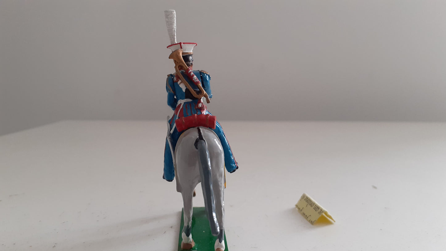 trophy miniatures 1991 Napoleonic War Dutch red Lancers trumpeter Wa54 1:32 s846