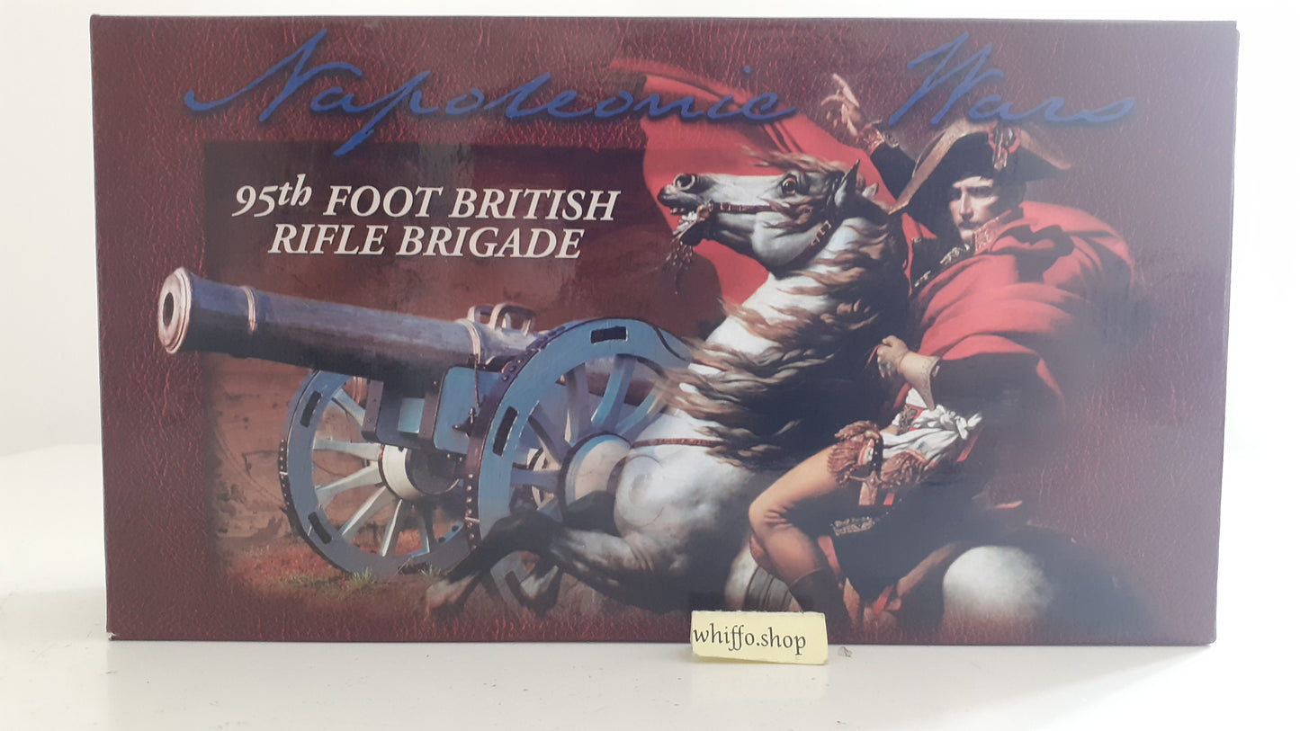 Britains 95th foot rifles Napoleonic waterloo  1:32 boxed s439