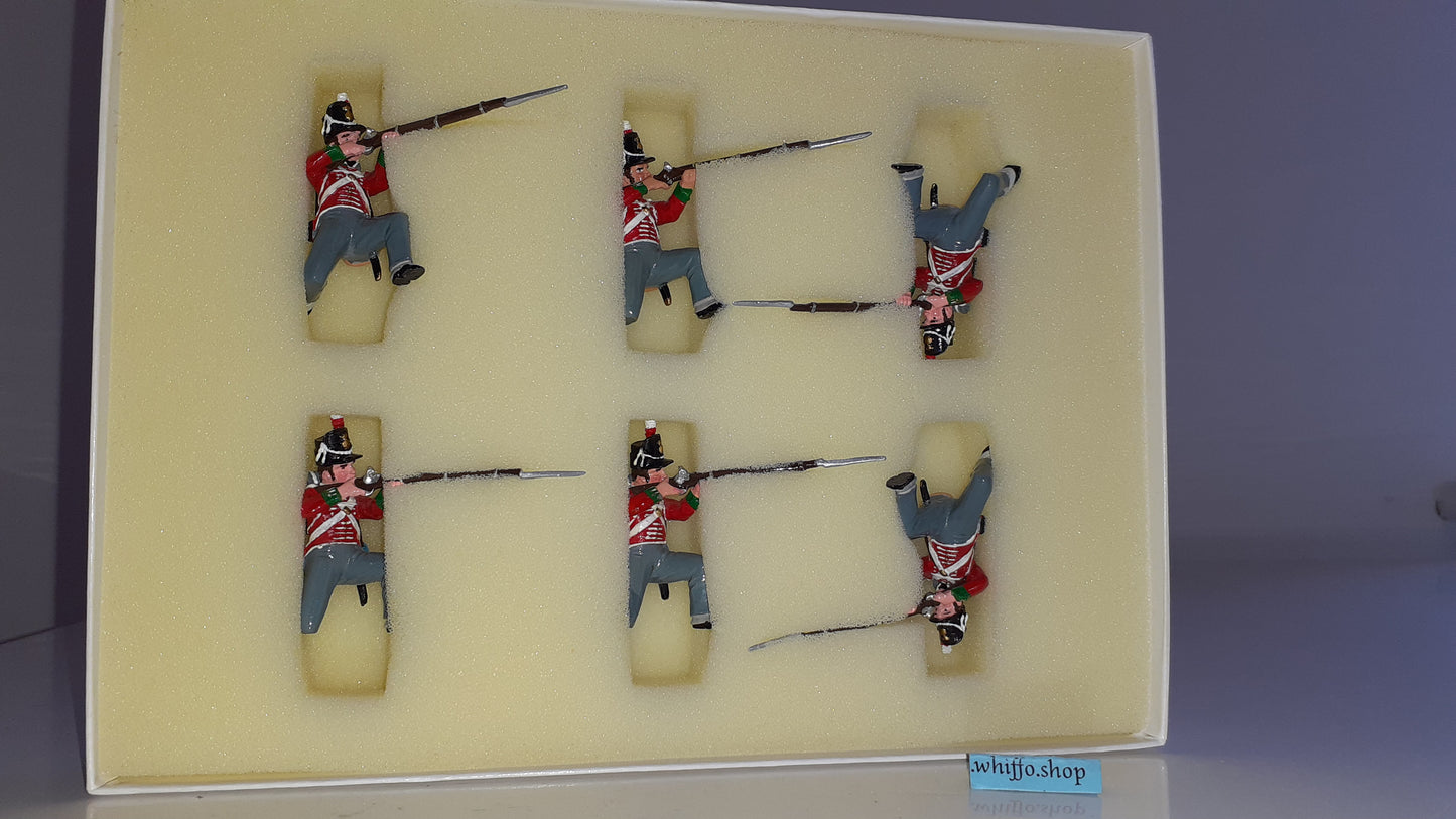 trophy miniatures 1991 Wa4 british infantry Waterloo Napoleonic 1:32 Box S7