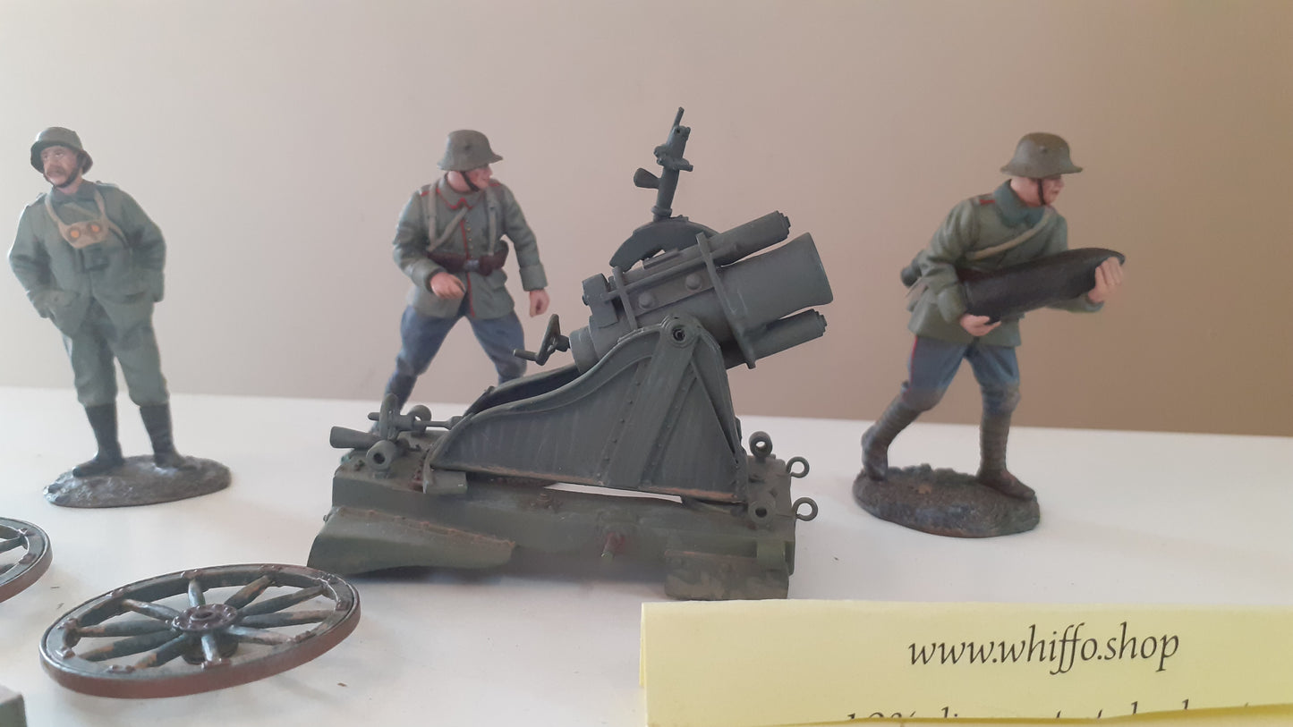 Britains German WW1 23083 Minewerfer With 3 Crew Set Boxed S3