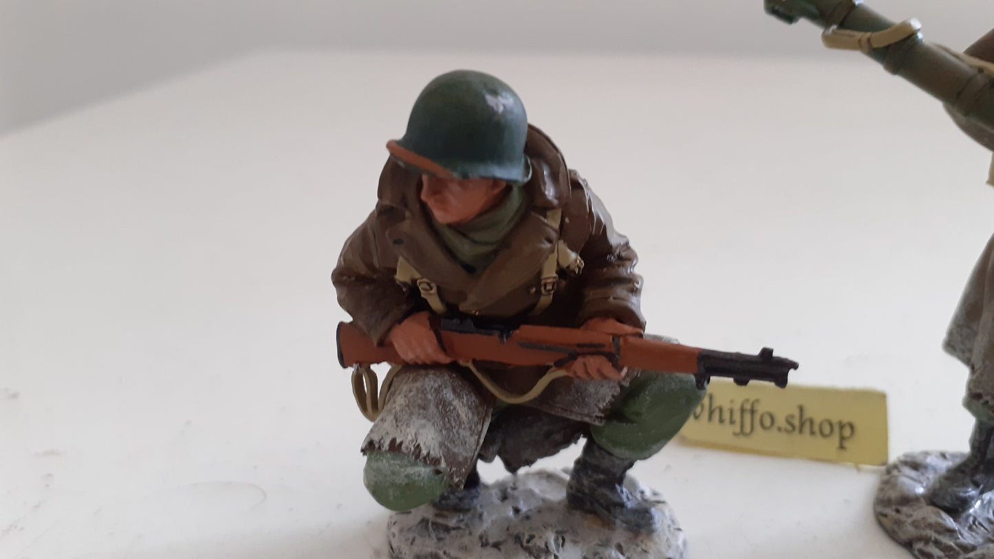 King & Country ww2 US bba02 battle of the bulge support section 1:30 wdb95
