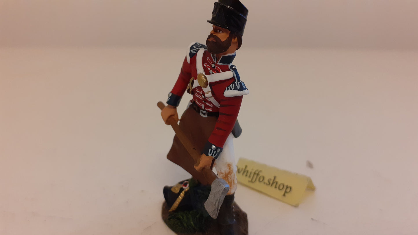 Britains 17610c Napoleonic Waterloo coldstream guards sapper club fig 2008 b1116