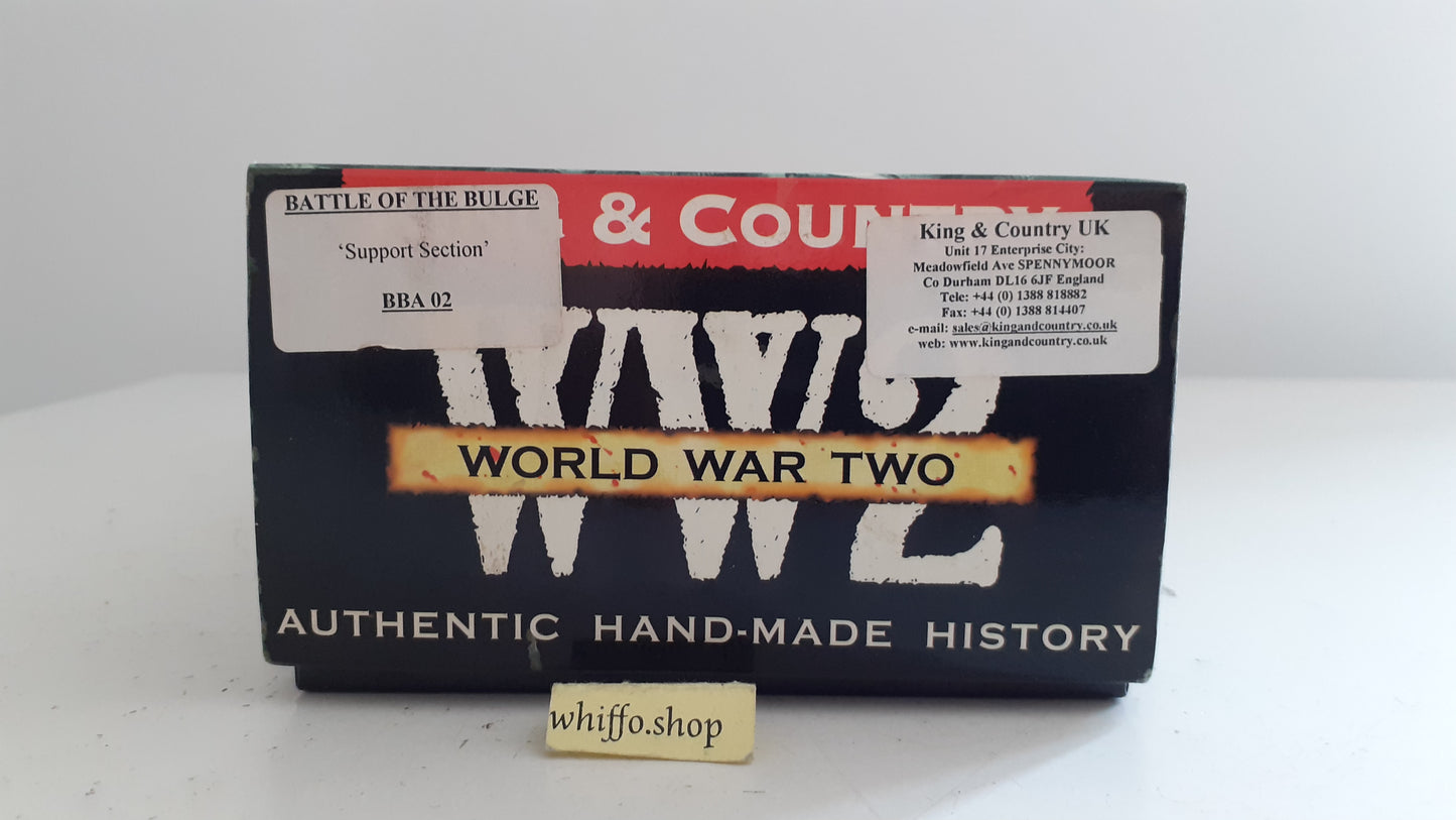 King & Country ww2 US bba02 battle of the bulge support section 1:30 wdb95