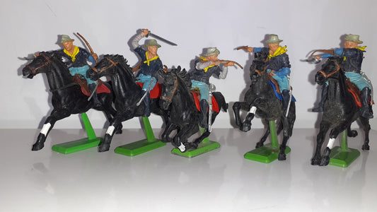 Britains Deetail Mounted 7th Cavalry 1:32 1970s boxed B1 a