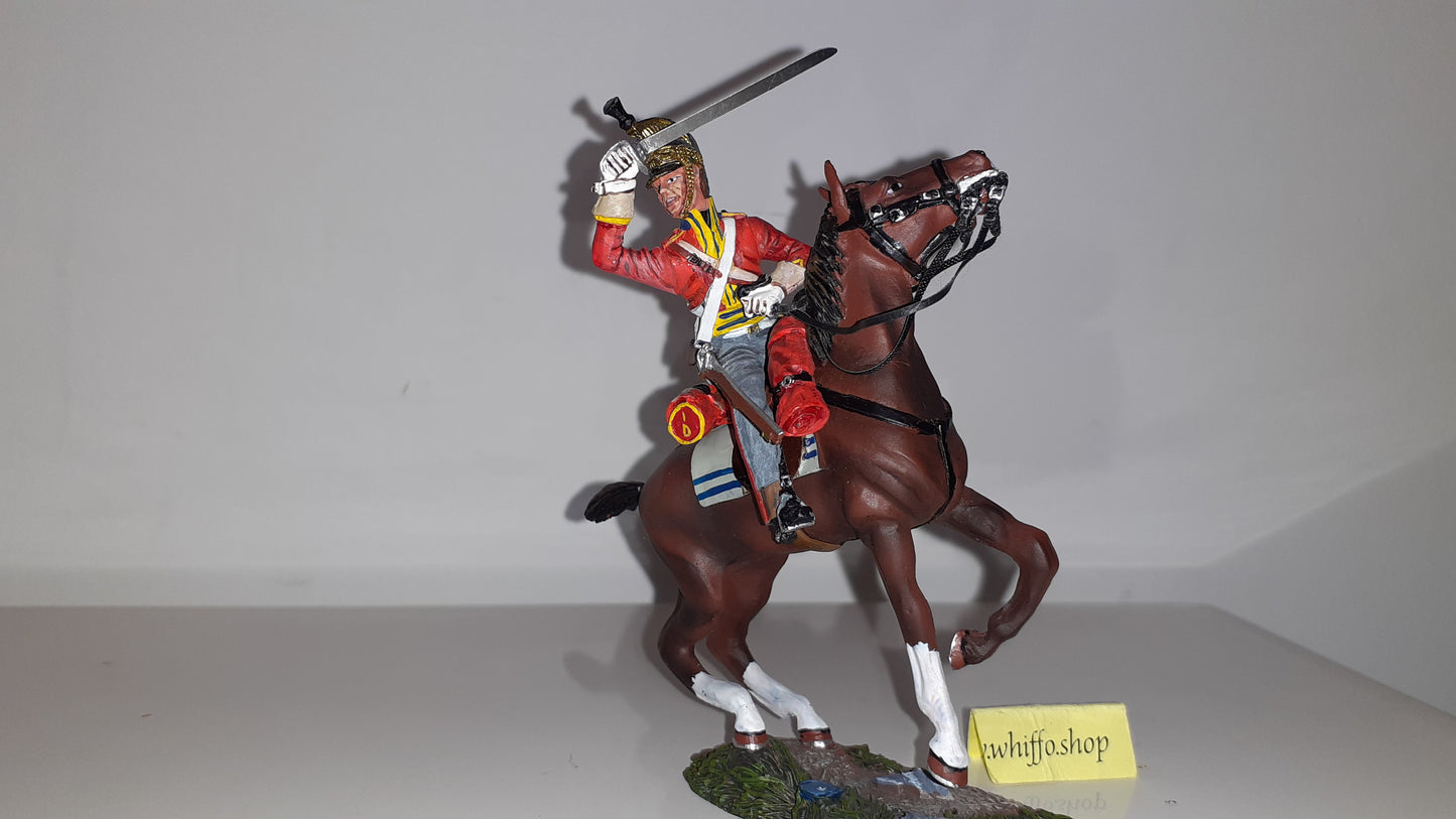 Britains 36062 Napoleonic Waterloo 1st Royal Dragoons Trooper Charging boxed S8