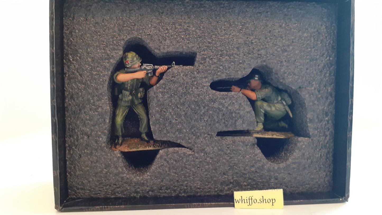 Figarti Vtn020 2012 Vietnam War Usmc Marines Troopers Firing Only 99 Made S525
