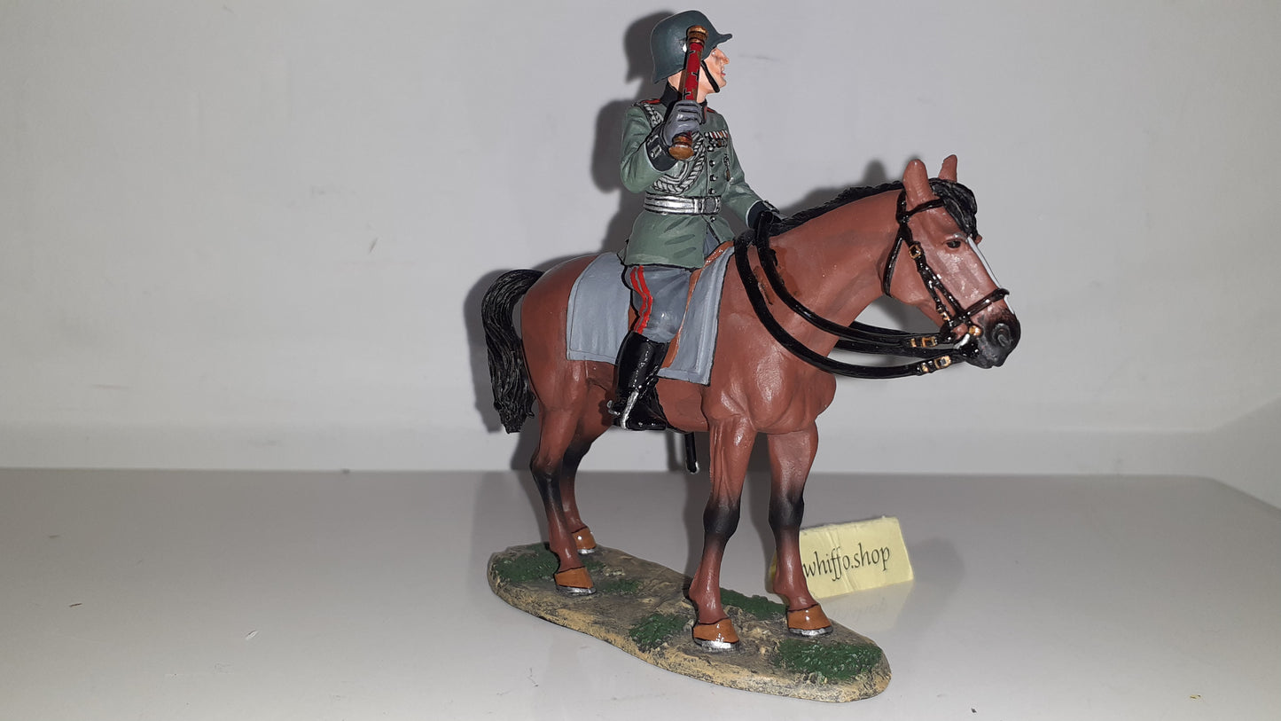 King and country Fob54 German Ww2 Marshal Von Manstein Mounted boxed 1:30 S6