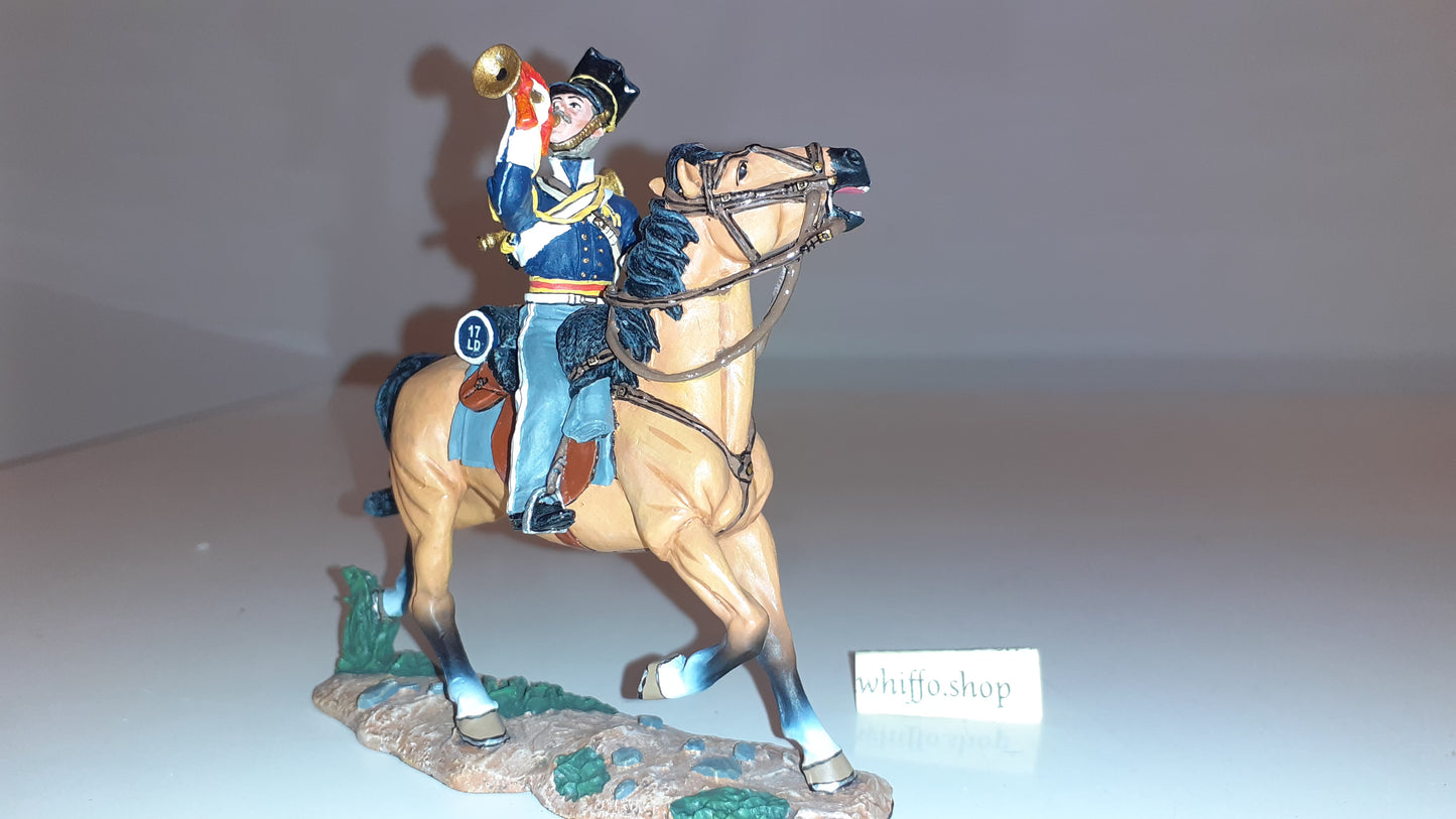 King and country crimean war crw5 Crw05 17th Lancer Bugler Light Brigade  box s840