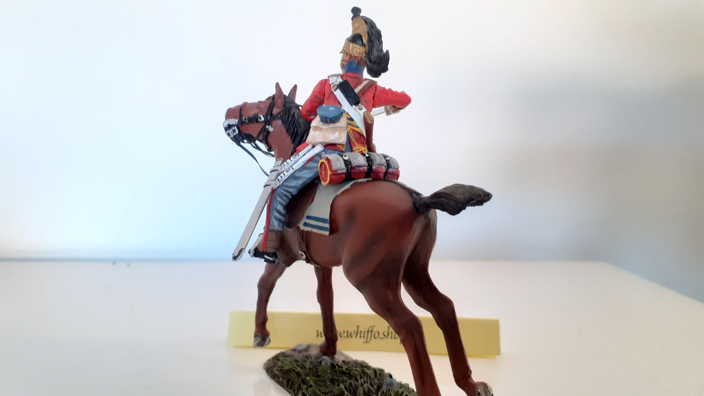 Britains 36055 Napoleonic Waterloo 1st Royal Dragoons Trooper Charging boxed S8