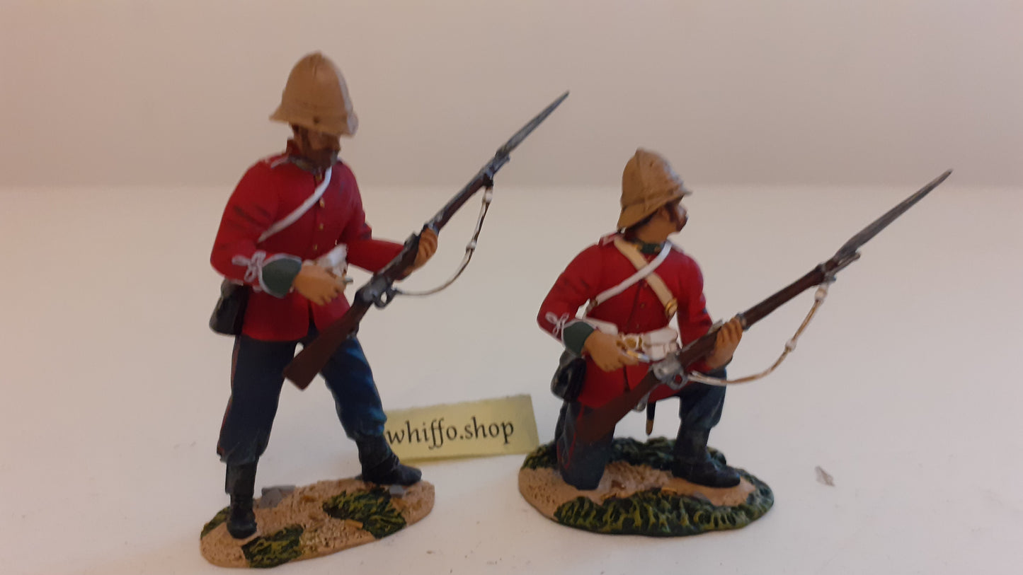 BRITAINS 20023 Zulu War 24th Foot firing line 2008 1:32 S8b72