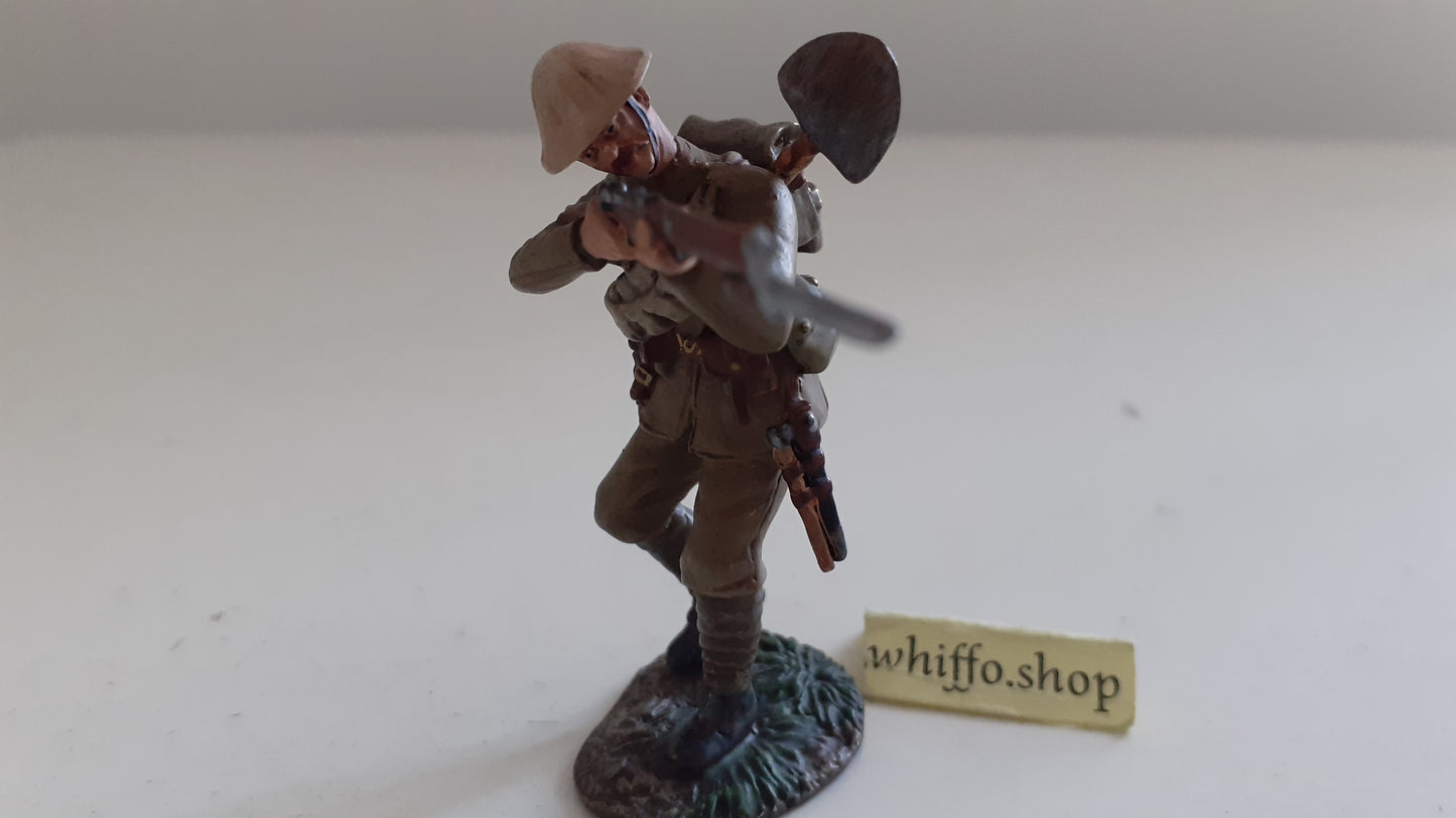 Britains 23047 ww1 british infantry firing 1916 1:32 2014 boxed B627