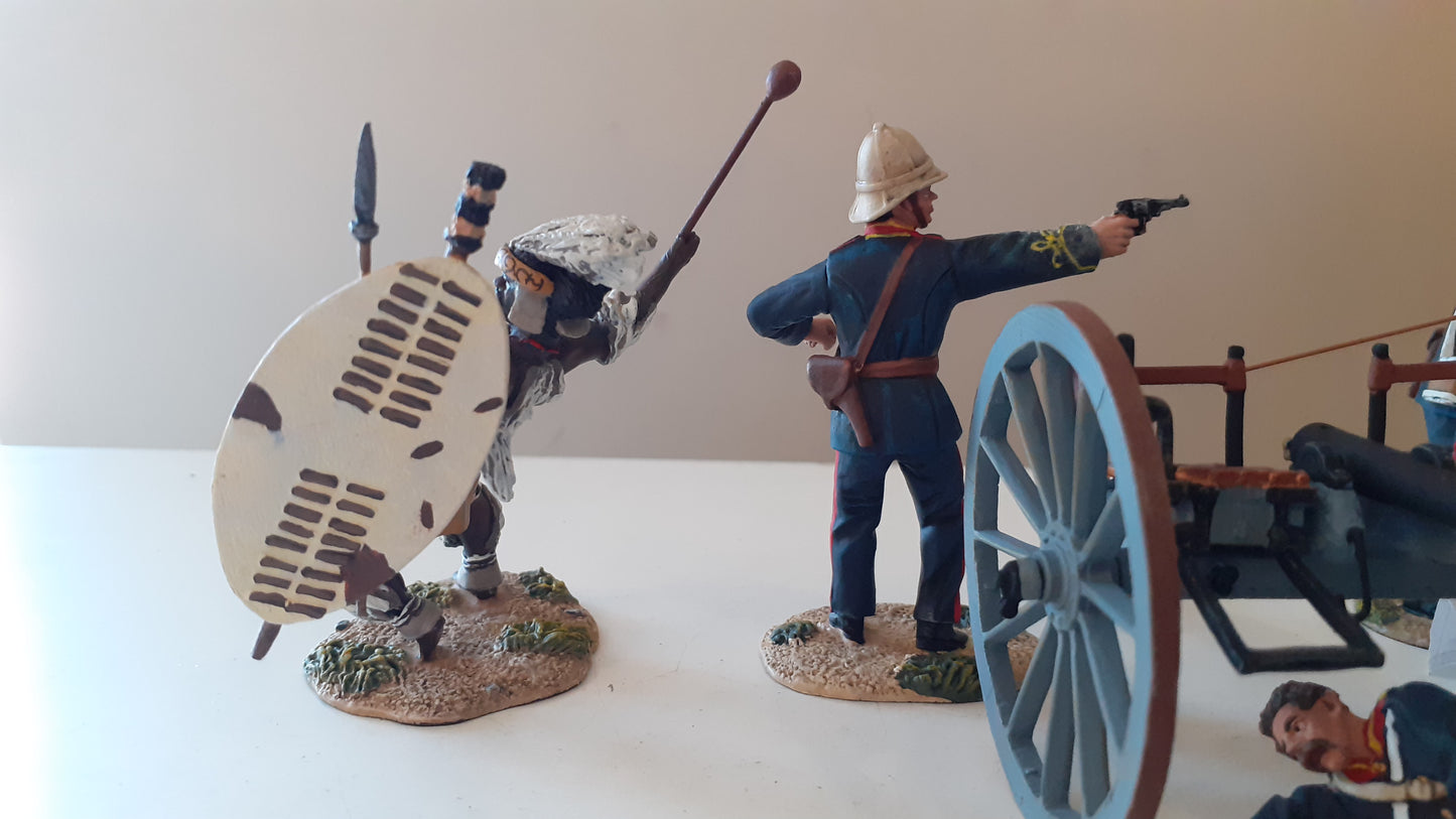 Britains 20089 2011 Zulu War Last Shot Royal Artillery boxed 1:32 Wdb