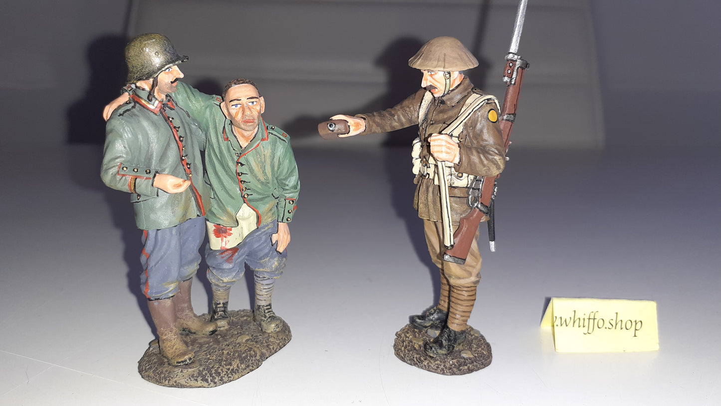 King and country Ww1 Have A Drink British German Infantry boxed 1:30 S7 Fw164