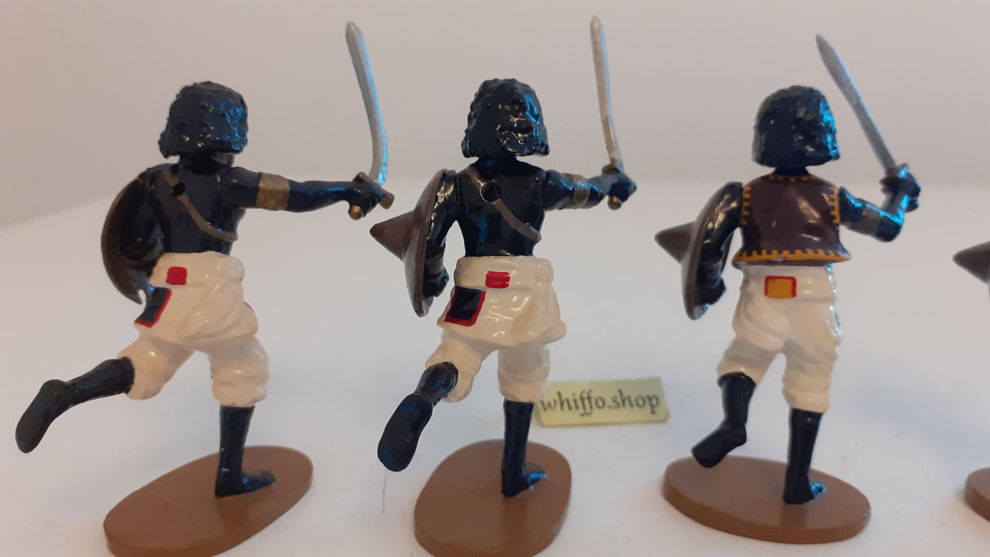 frontline figures sc2 1990s fuzzy wuzzy charging nile sudan 800 Made s134