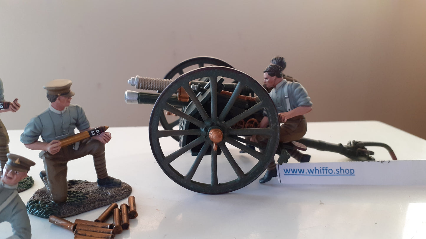 Britains 23078 2005  ww1 British 13pd Field Gun Artillery boxed 1:32 S4