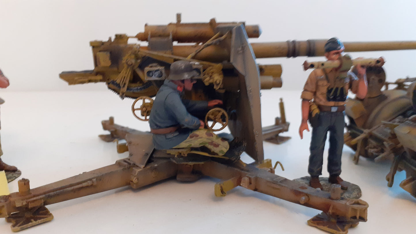 Figarti Ww2 German 88mm Crew Trailer. Only 100 Made 2009 boxd 1:30 king and country compatible  S475