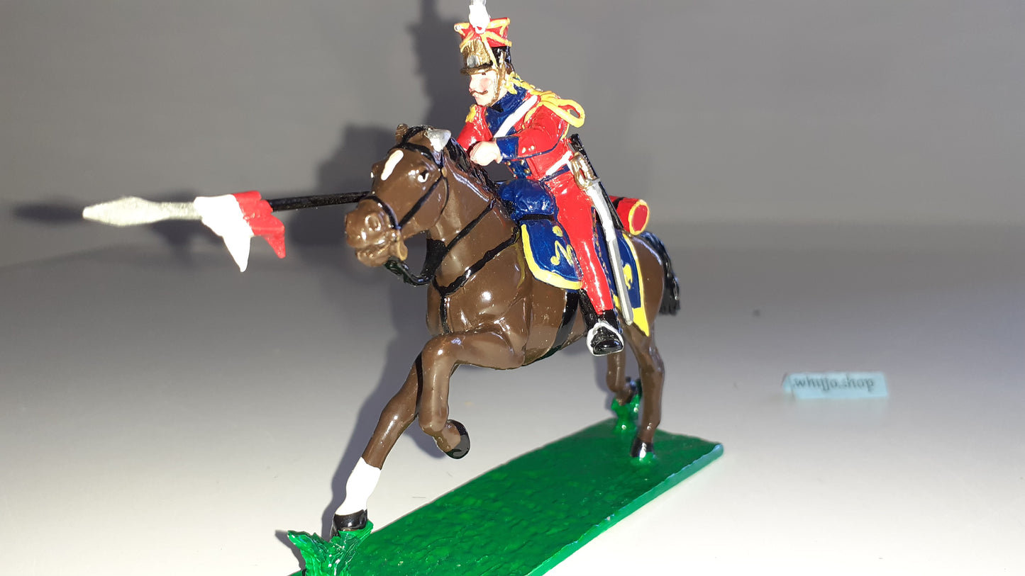 trophy miniatures 1991 Napoleonic War Dutch Lancers Cavalry Wa54 1:32 s848