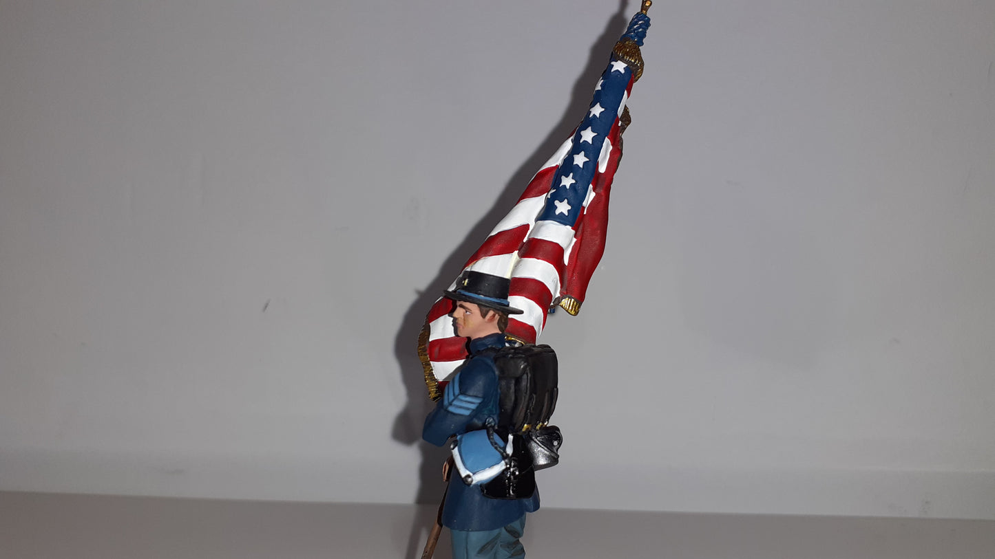 Britains Acw 17928 Union Flag  Standard Bearers 2007 1:32 Boxed S5