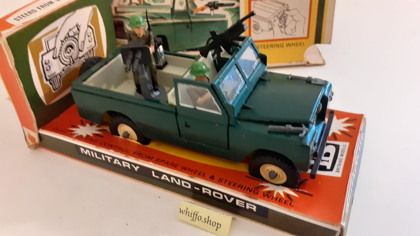 Britains Deetail 9777 Lwb Land Rover Ww2 Sas 1970s 1:32 metal boxed s864b