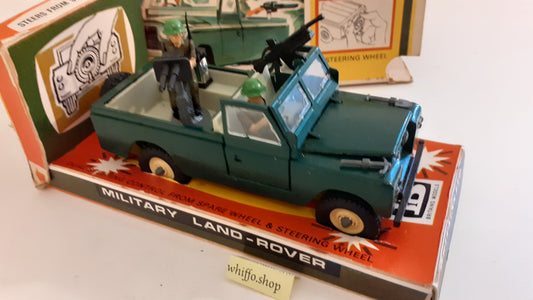 Britains Deetail 9777 Lwb Land Rover Ww2 Sas 1970s 1:32 metal boxed s864b