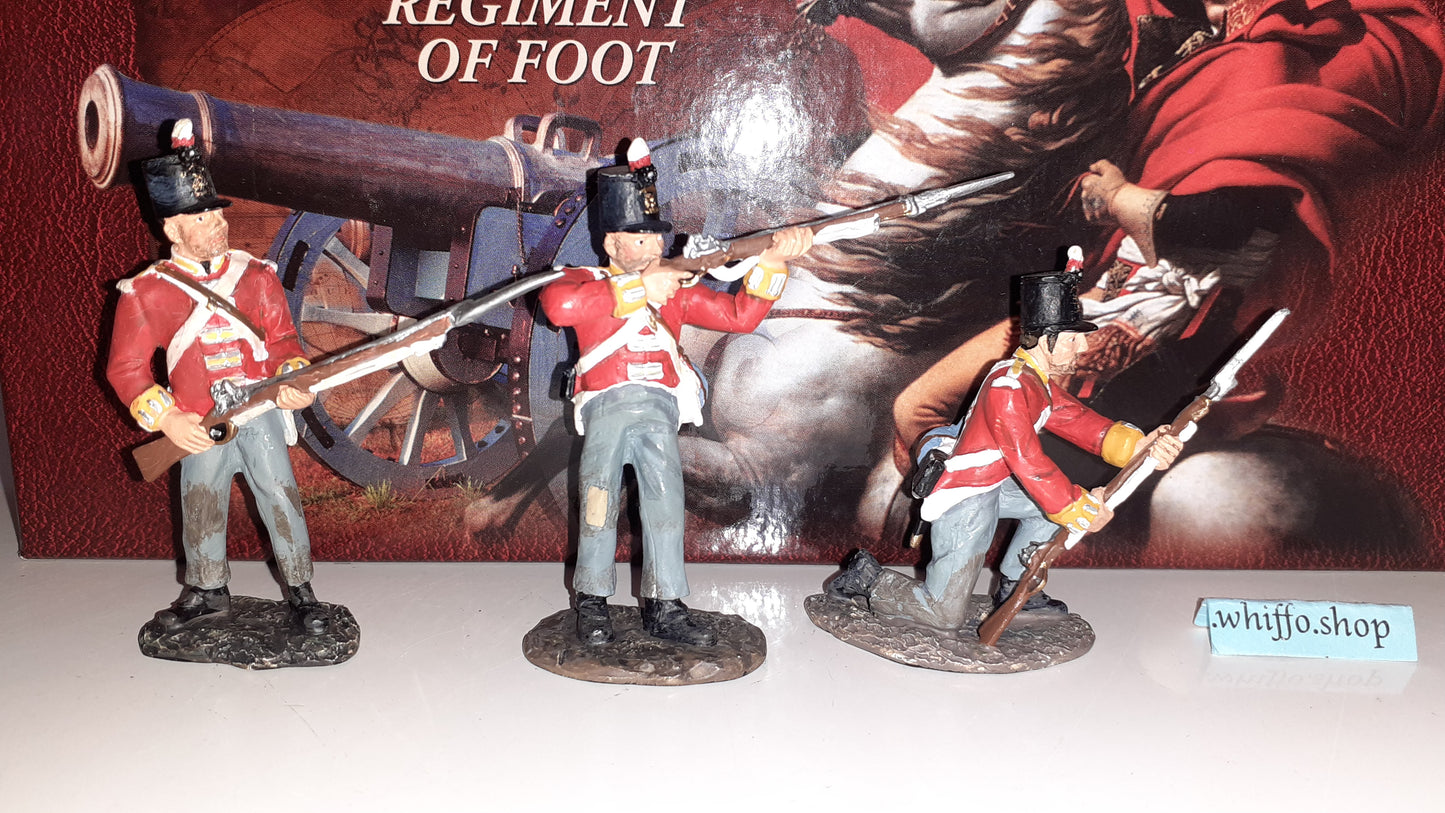 Britains 17258 2001 British 28th Foot Waterloo Napoleonic 1:32 metal boxed  S8b for sale