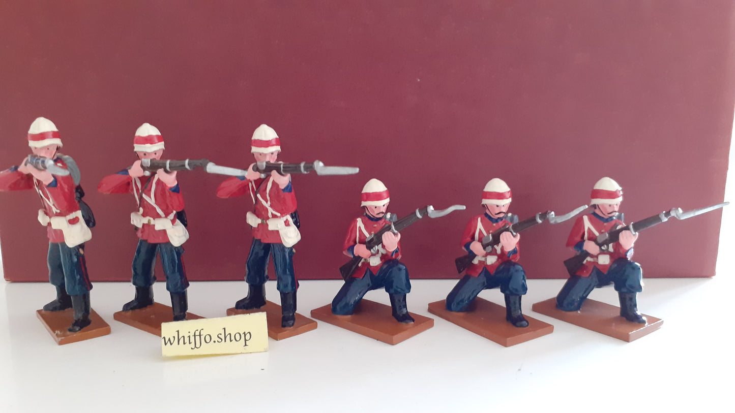 Trophy Miniatures 1990s Coldstream Guards Sudan Zulu Wars 24th 1.32 Metal S8b58