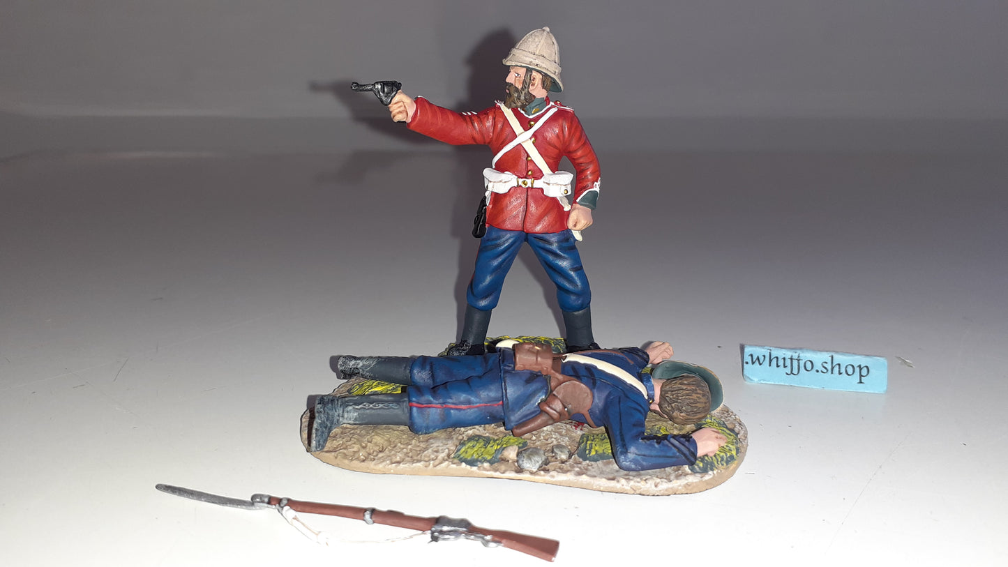Britains 20123 Zulu wars 24th foot Pistol Indeed 2013 1:32 metal boxed b870