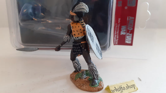 Britains 20195 Zulu wars 24th Foot warrior uthulwana 1:32 2014 boxed B627