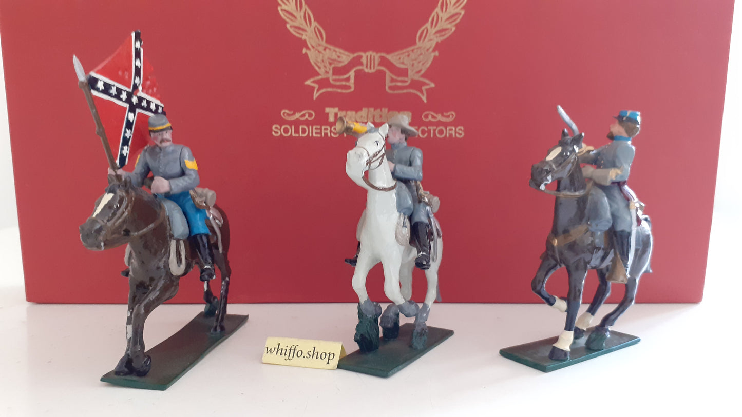 tradition 916 acw confederate cavalry 1995 made 1:32 metal S450