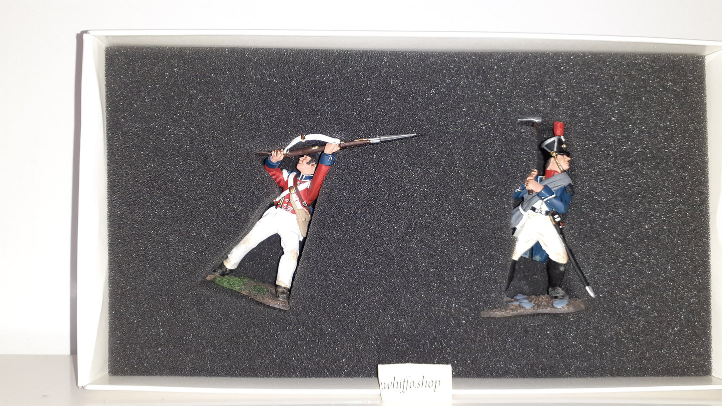 Britains 17881 2007 Napoleonic Waterloo French Lt Legros Coldstream boxed S8