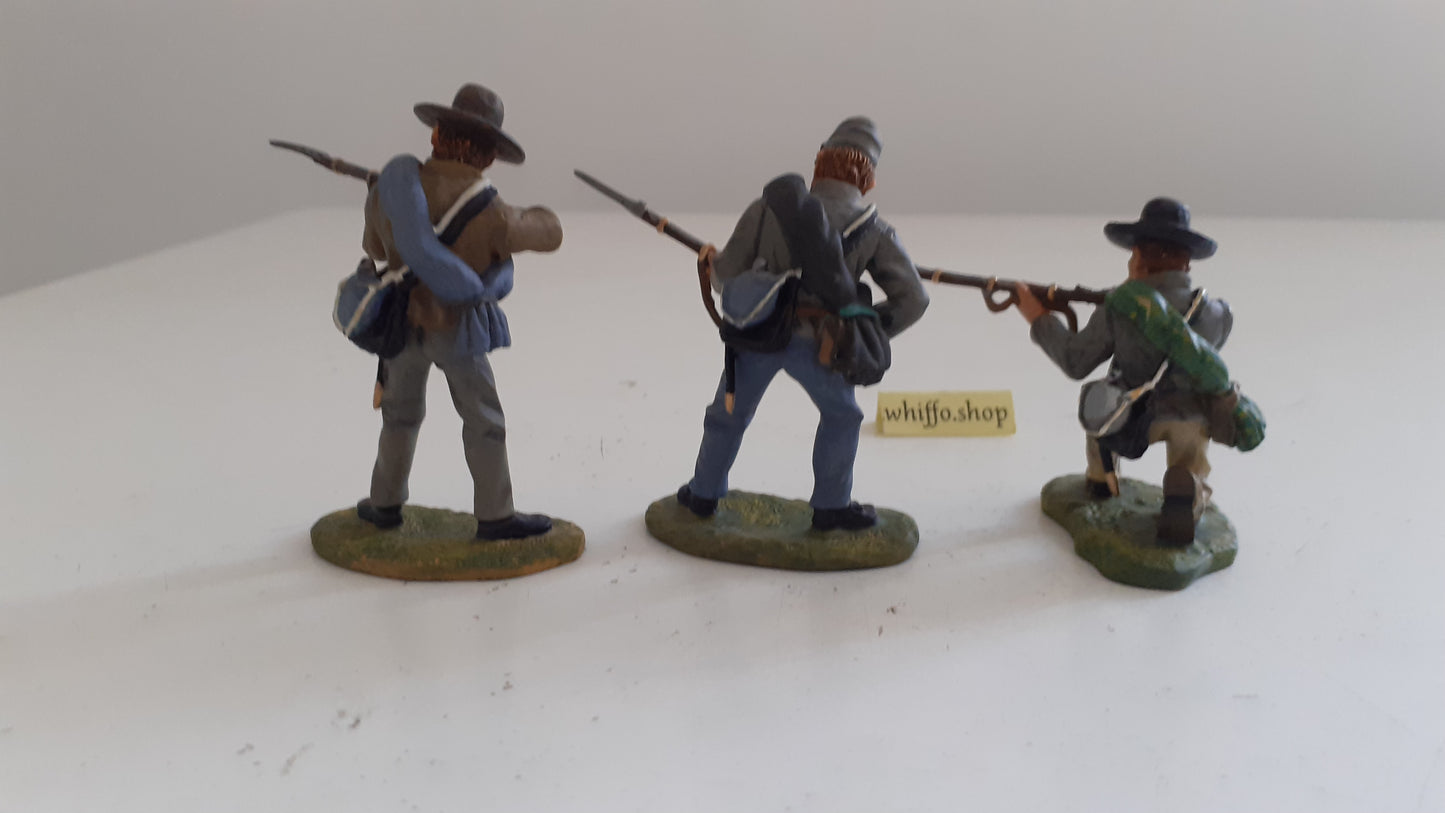 Britains 17529 2003 acw confederate infantry firingline :32  s512