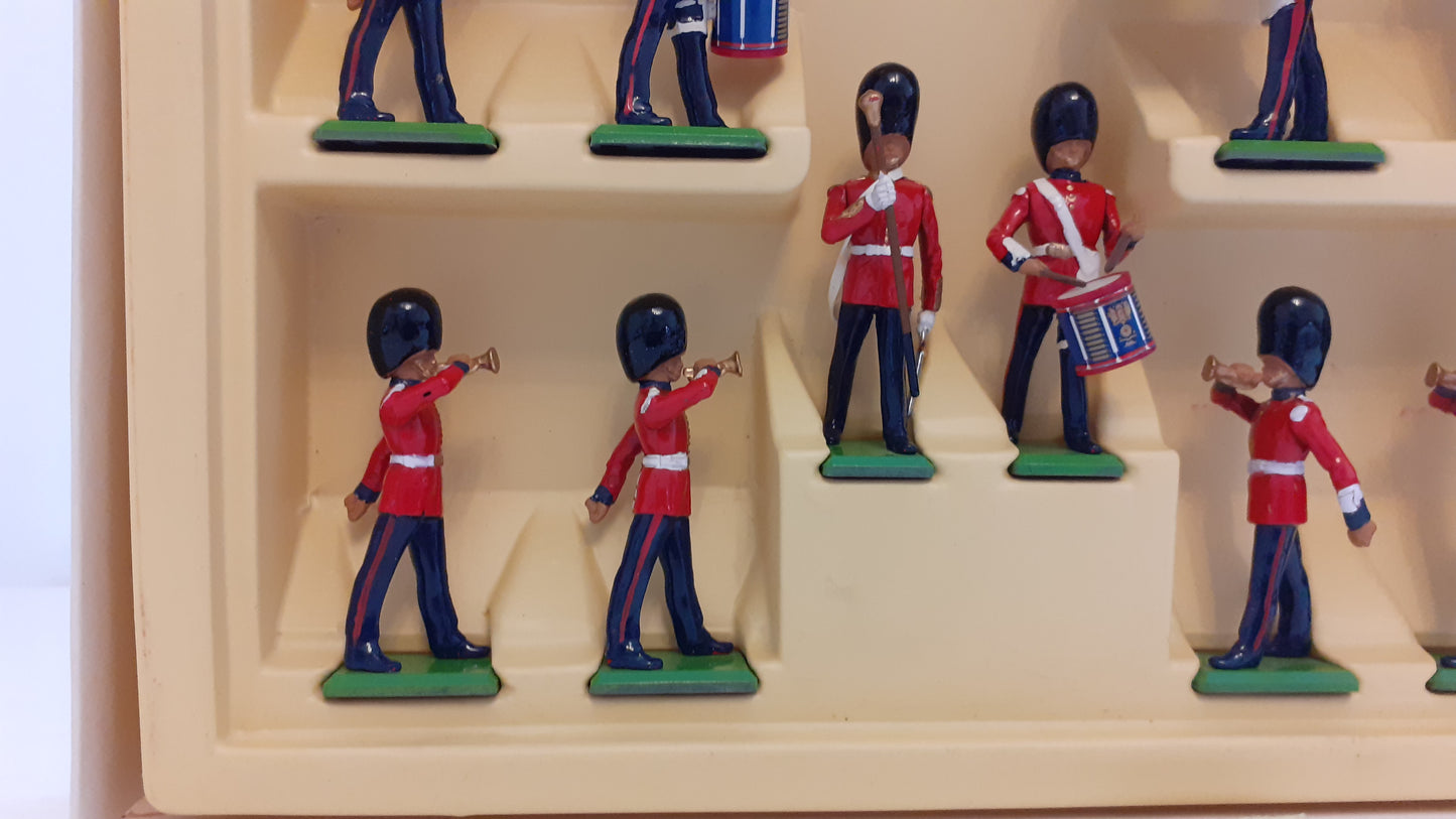 Britains 7206 scots guards band red box 1980s ceremonial S725
