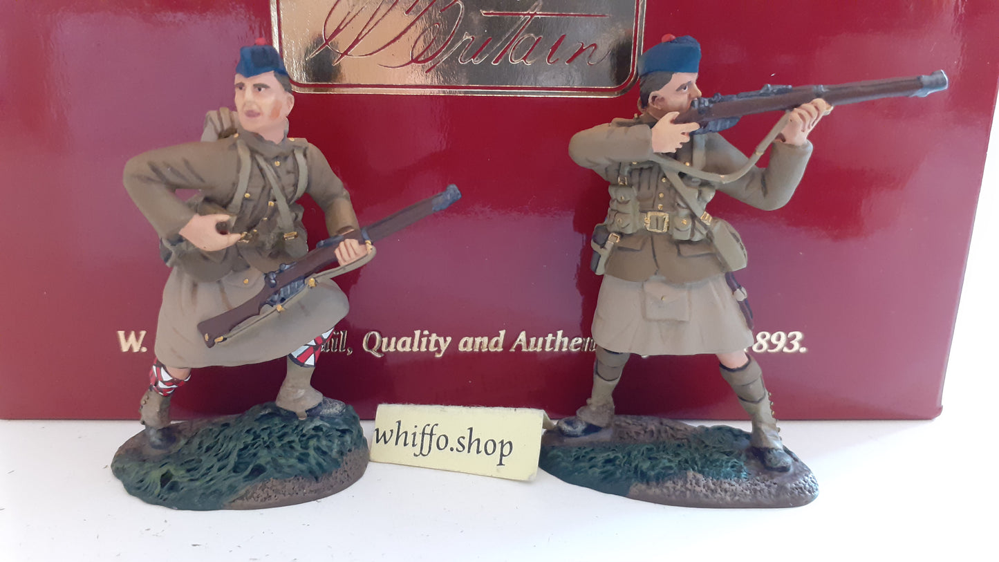 BRITAINS 17949 ww1 1914 british 42nd black watch highlanders 2007 1:32 S325