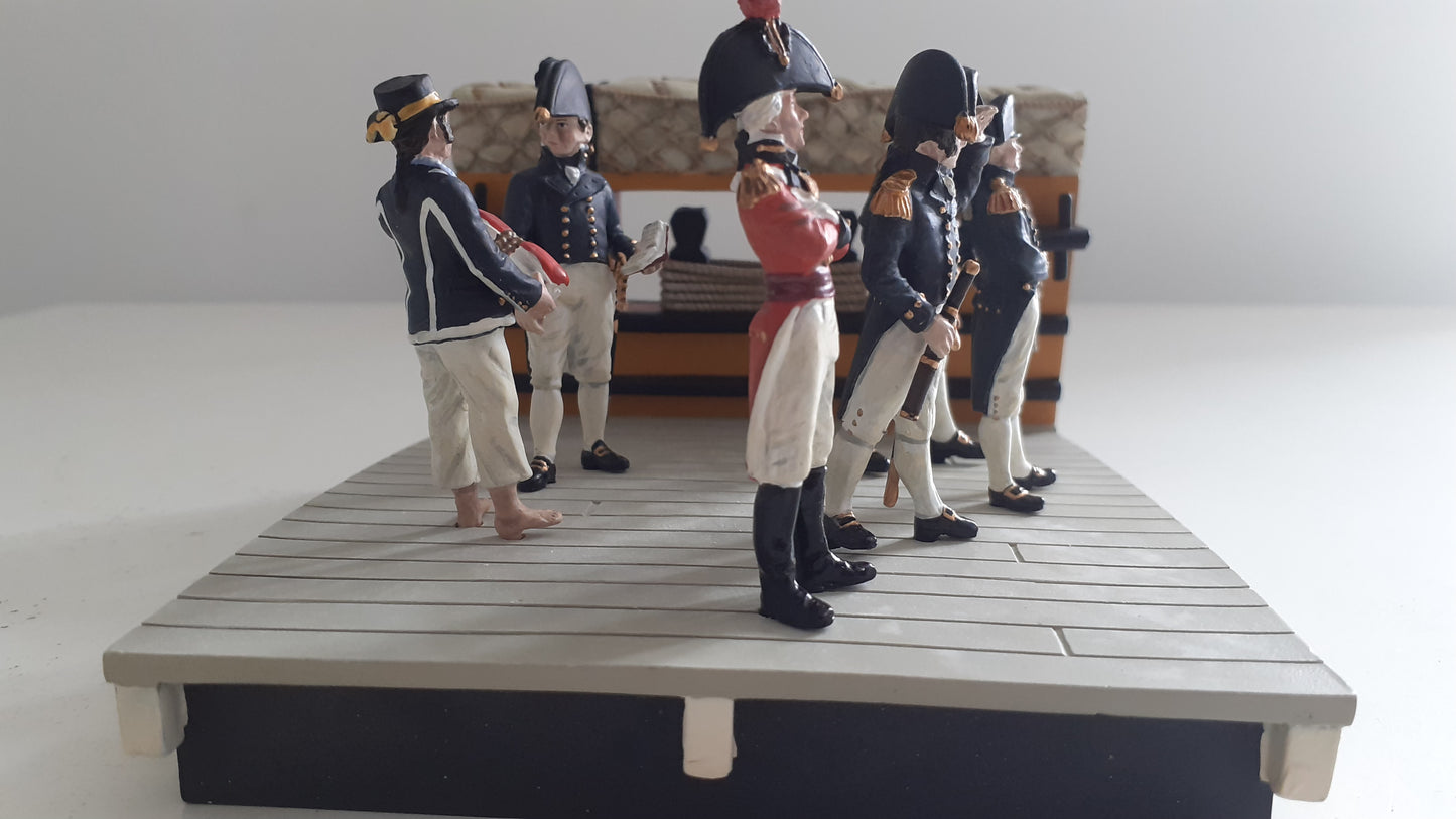 Britains limited edition 41118 Nelson on deck Trafalgar hms victory  1:32  s165