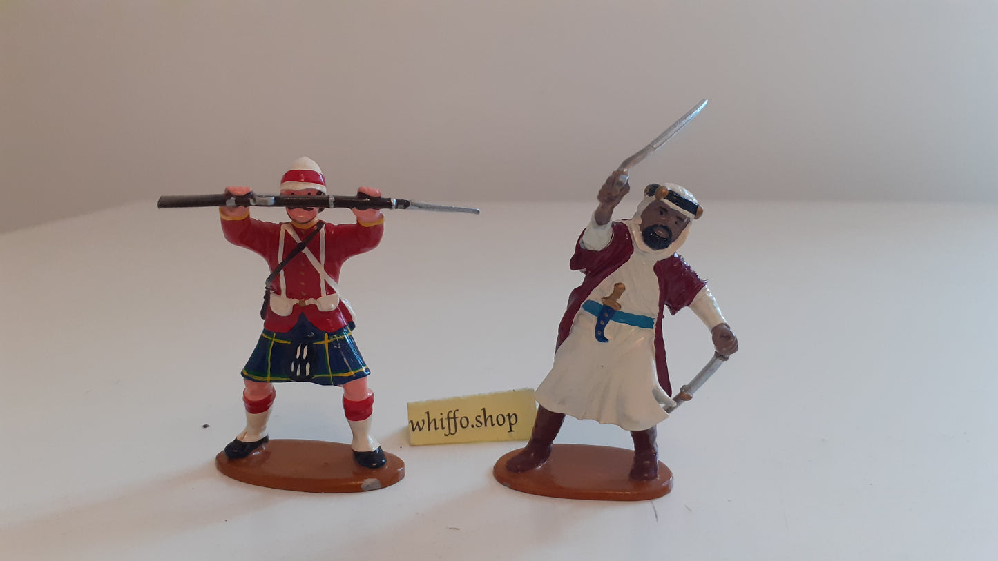 trophy miniatures 1991 egypt sudan ht4 arab bedouin v Gordon highlander box S426