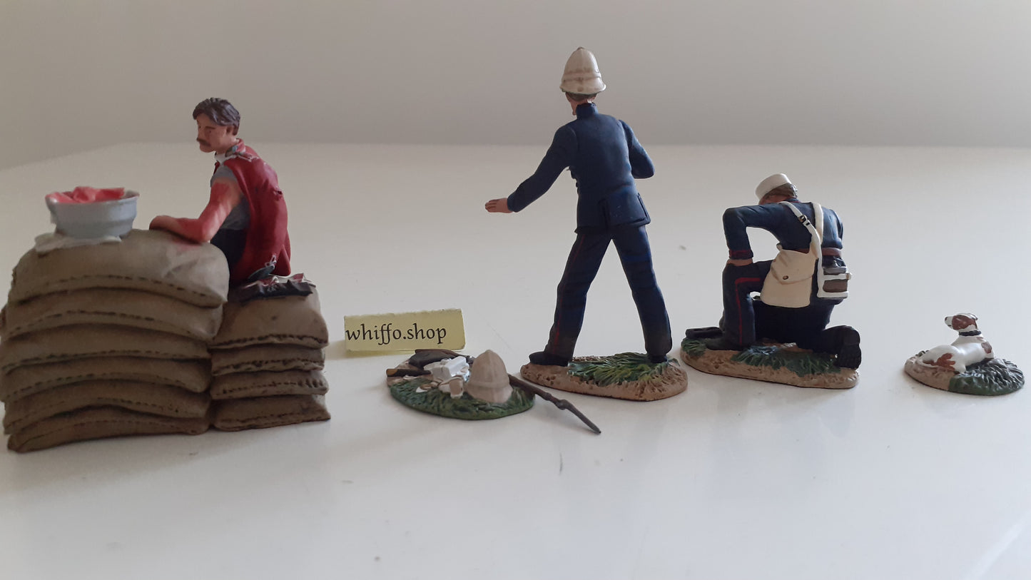 Britains 20042 24th foot ramc surgeon reynolds 1000 made Zulu War 2009 s876