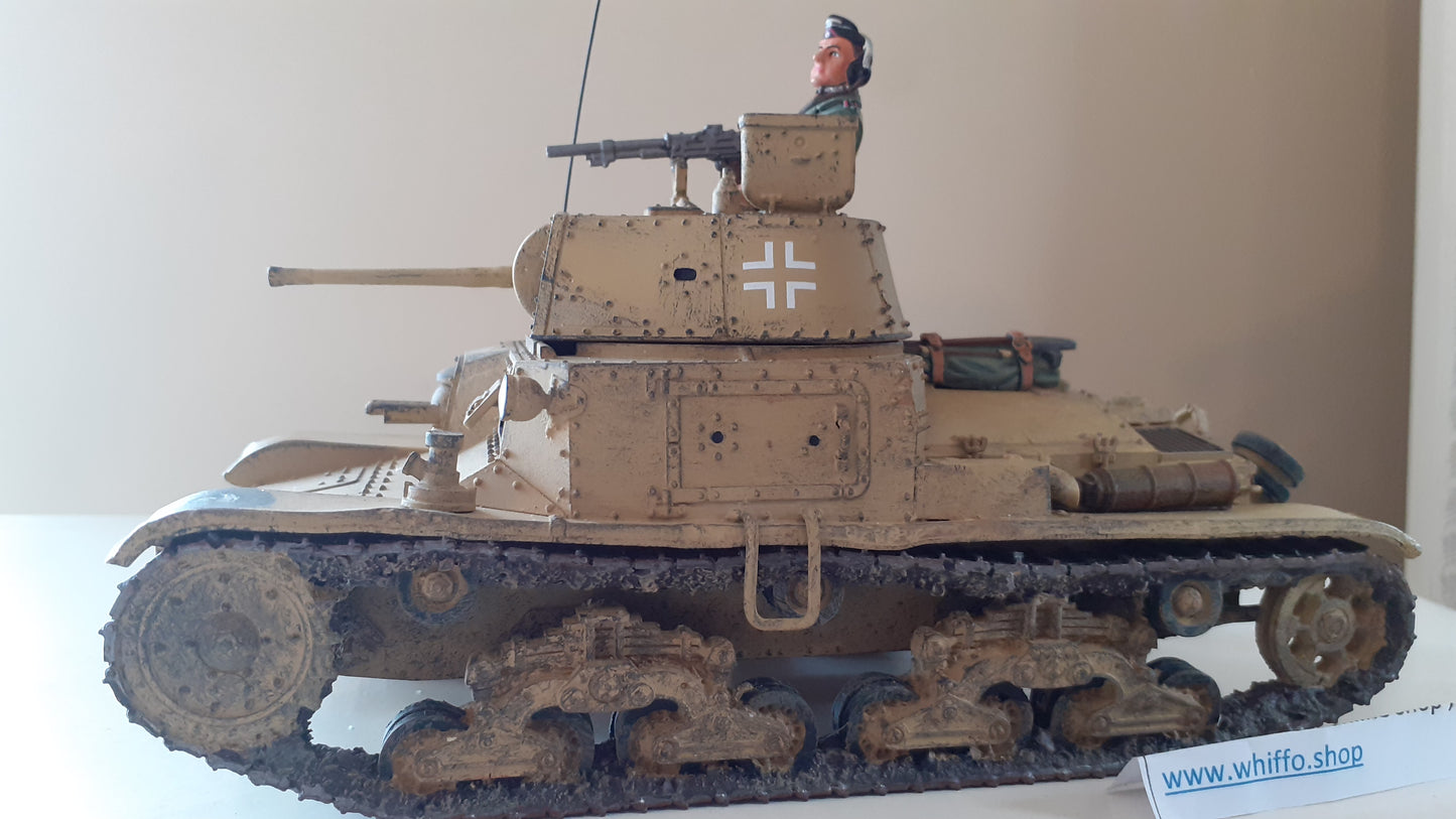 King and country Ak075 Ak75 Afrika Korps Carro Armato 1:30 Na237 Wdb