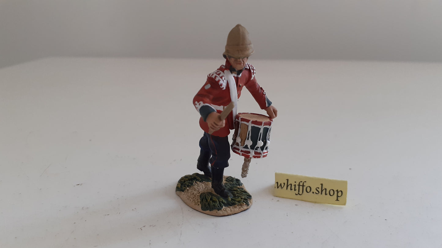 Britains 20065 Zulu wars 24th foot drummer  boy 2010  1:32 metal boxed b630