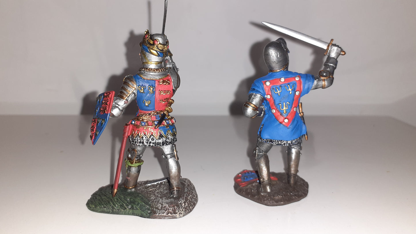 BRITAINS 17809 Knights Of Agincourt Henry V Duke Alencon 2006 1:32  Wdb1