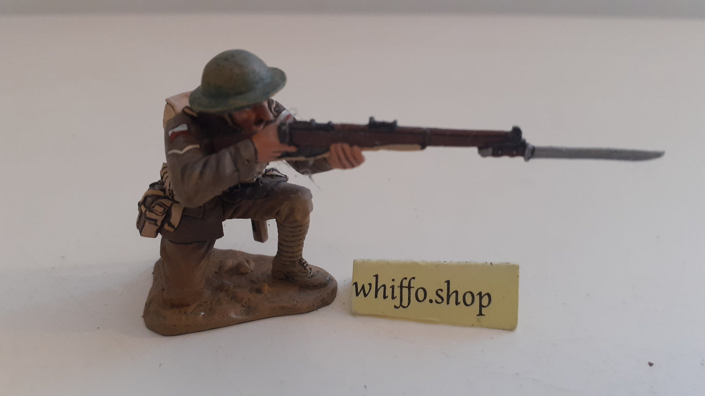 King and country fw190 ww1 British infantry kneeling 2009 boxed 1:30 Rb18