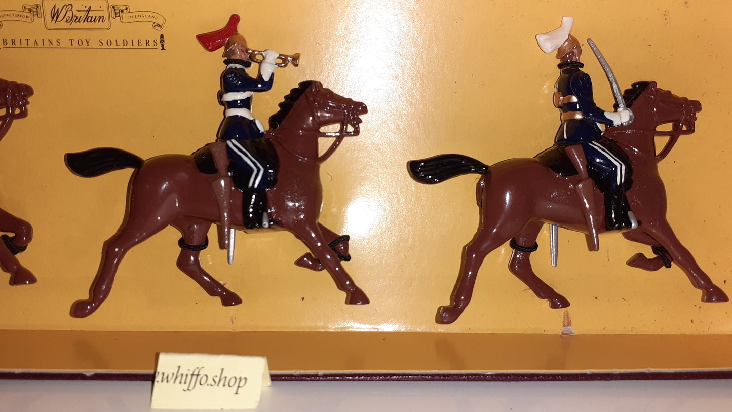 Britains 8828 6th Dragoons Guards Caribiners metal boxed 1997 S7