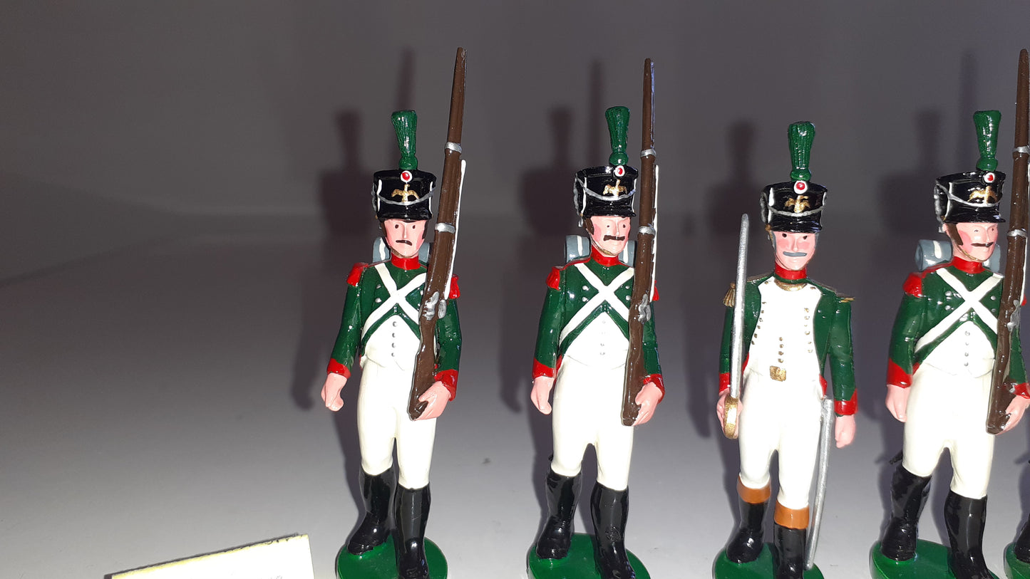 trophy miniatures 1991 Npia4 Velite Chasseurs Guard Italy Napoleon 1:32 Box S255
