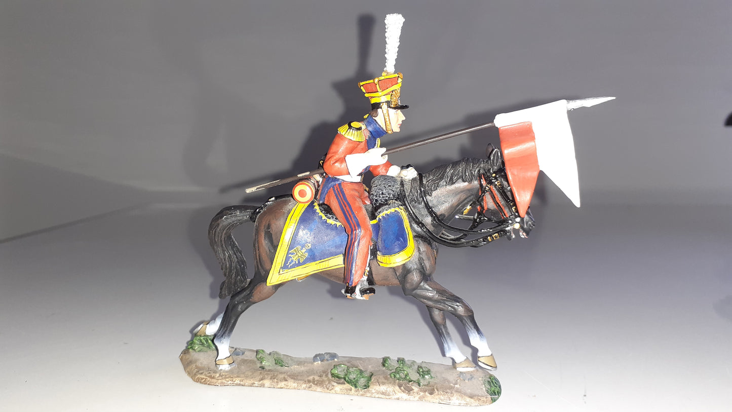 King and country Waterloo Napoleonic Dutch Lancer boxd 1:30 Na166 S560