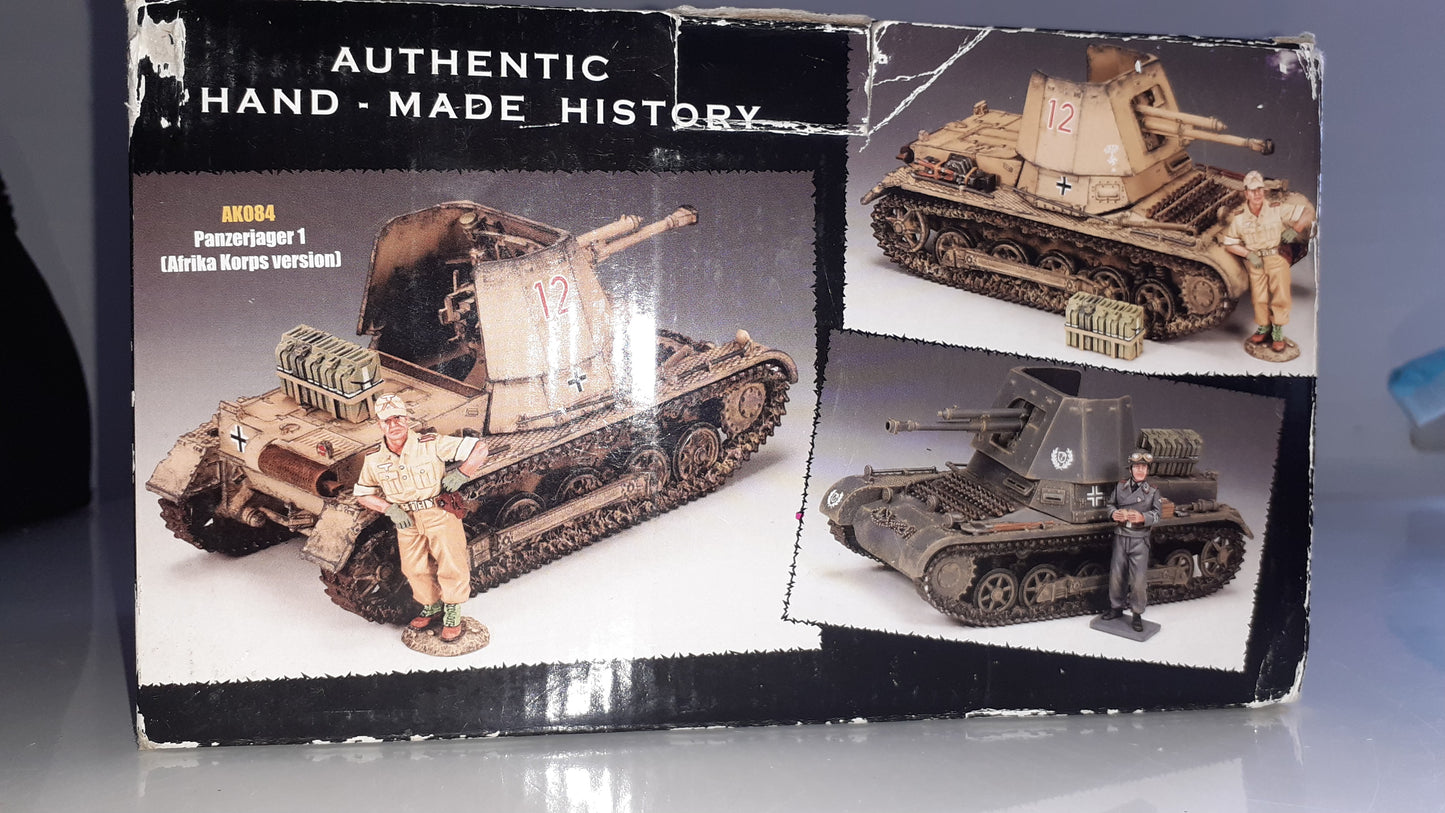 King and country ww2 German panzer 1  panzerjager 1 2011 boxd 1:32 Lah149 Wdb for sale