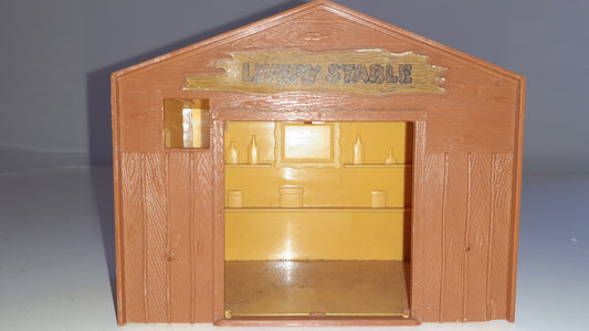 Timpo acw Wild West Building  1970s Plastic Missing Parts 1:32