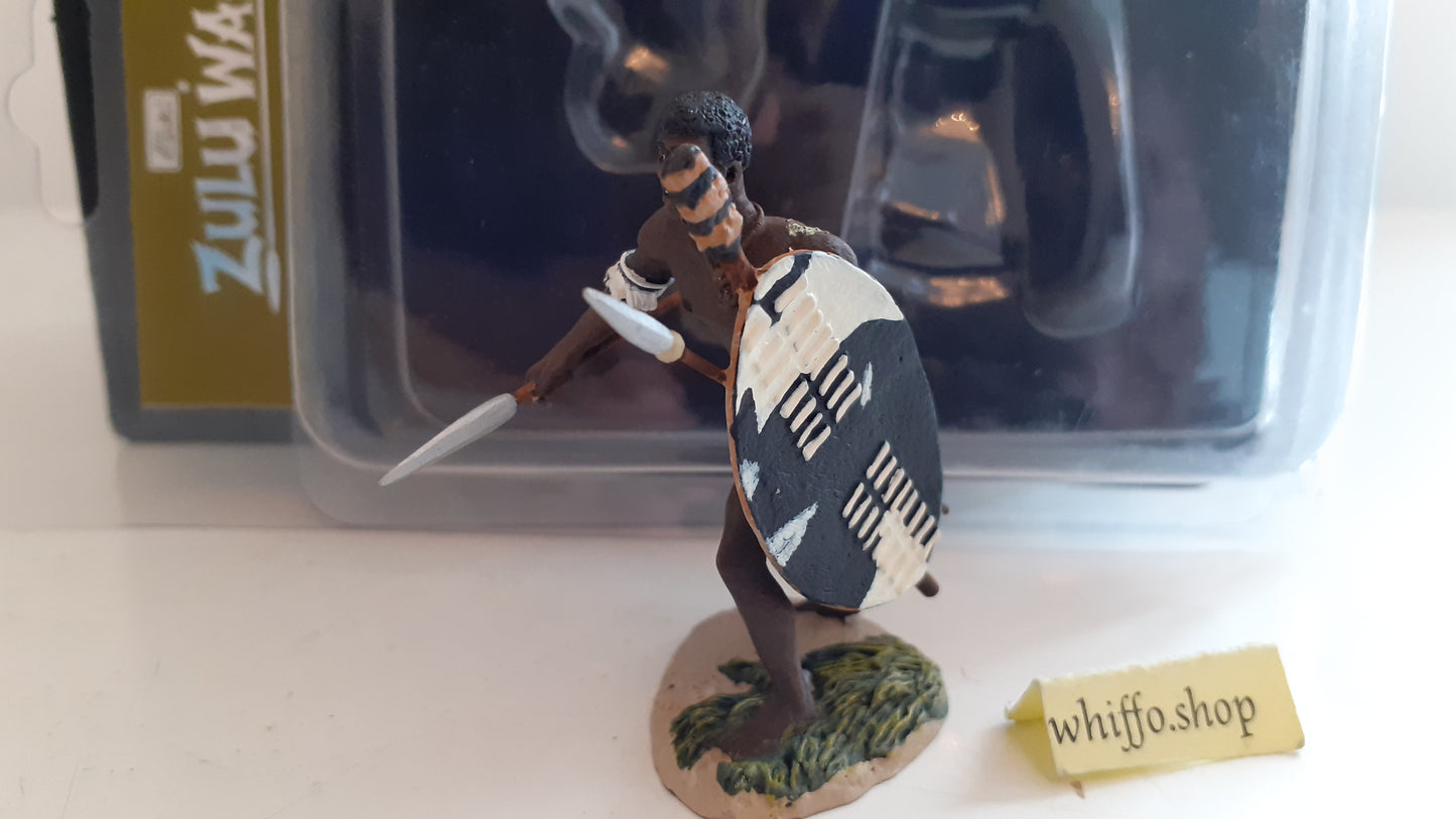 Britains 20092 24th foot Zulu assegai spear War  2011 boxed b1225